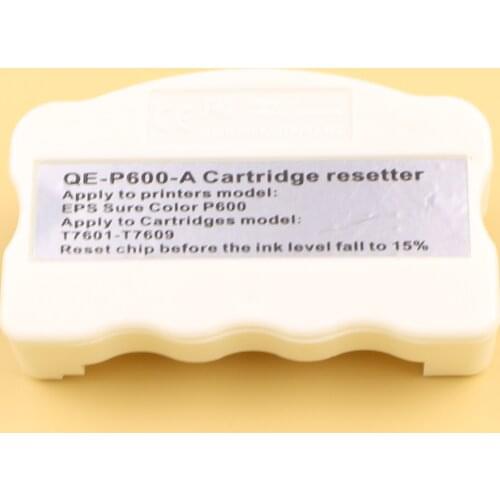 DGYCJLFP Cartridge resetter for Epson SureColor P600 ink cartridge resetter For Epson SC-P600 T7601-T7609
