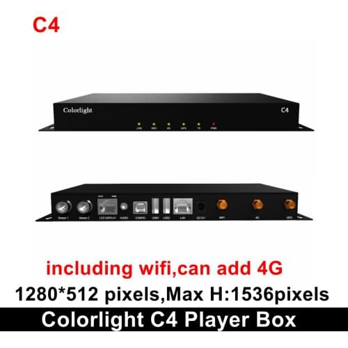 Colorlight Synchronous Full Color LED Display Control Card C3 Player Box support P2 P2.5 P3 P4 P5 P6 P7.62 P8 P10 SMD LED Module