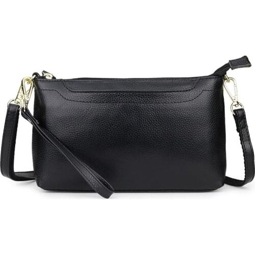 Women shoulder bag leather handbag Envelope Clutch Bag small shoulder crossbody Purse for Women messenger bags Wristband handbag