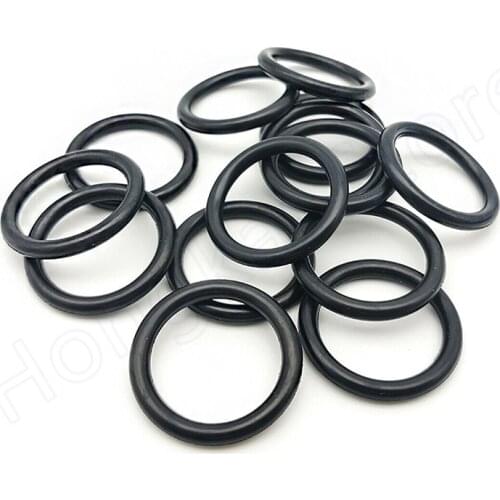 20pcs OD 10-80mm Black Nitrile Rubber (NBR) O-Ring CS 3mm Seal Washer ID 4-74mm Heat Resistance 100