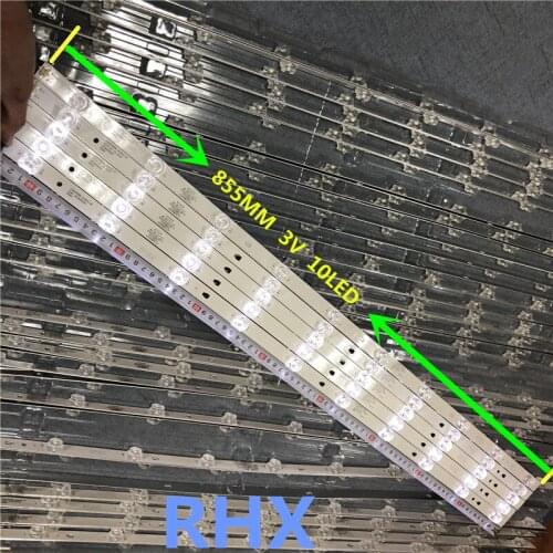 50piece=10lot LED43D10A-ZC14FG-01 10S1P 3034010203 43 inch use aluminium 100%new LCD TV backlight bar