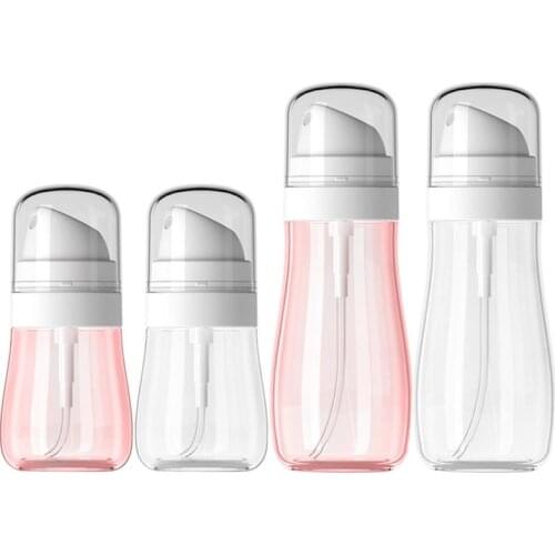 4PCS Clear Spray Bottle Portable Empty Mist Spray Bottle Travel Spray Bottle PP Plastic Transparent Convenient Bottle for Women