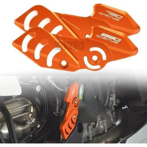 Motorcycle For 890Adventure CNC Brake cylinder guard set Heel Protective Cover Guard 890 790 ADV 790 Adventure R/S 2020 2021