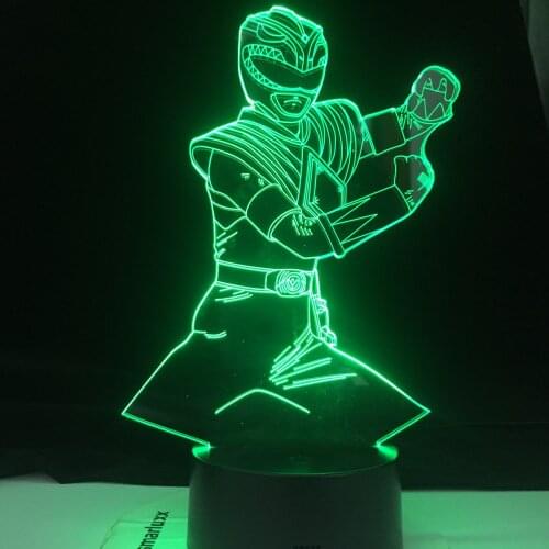 Karate Table Lamp USB Taekwondo Modelling Bedroom Lighting Decor For Gifts Kid Night Light Creative 3D LED Light Vision Gradient