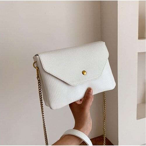 New Fashion Chain Crossbody Bags For Women 2020 Sac Femme Female PU Leather Shoulder Bag Luxury Handbags Women Designer Bag Flap