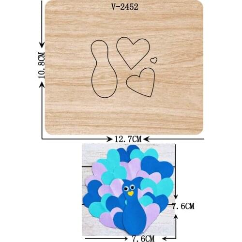 New wooden dies cutting dies for scrapbooking Multiple sizes V-2452