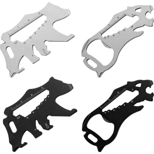 Outdoor Tool Carabiner Clip Bottle Opener Keychain Climbing Accessories EDC Tool Dropship