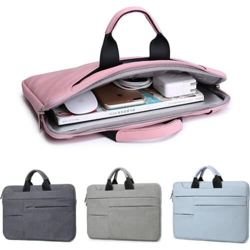 Laptop Sleeve Bag for Macbook Air Pro Retina 11 13 15 Inch Notebook Men Women Cover Handbag For Lenovo HP Xiaomi Dell 14" 15.6"