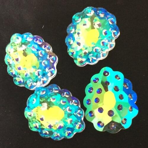 Top Quality (Free Rings) 30pcs 63mm Faceted AB Color Crystal Glass Chandelier Parts DIY Suncatchers Beads Curtains Accessories