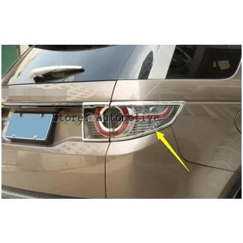ABS Rear Tail Light Lamp Cover Trim For Land Rover Discovery Sport 2015-2016 4pcs