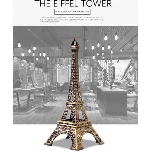 1PCS Paris Tower Tower Miniature Home Furnishing Decoration Gift Metal Model Home Jewelry Decoration Crafts Home Decoration