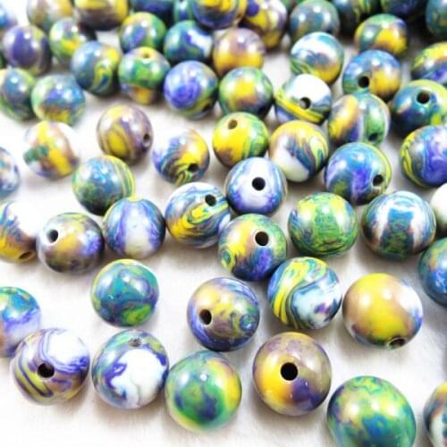 12mm Acrylic Loose Spacer DIY Round Beads for DIY Jewelry Making AC-37