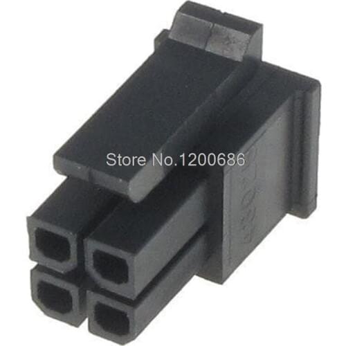 4P 0430250400 Micro-Fit 3.0 Receptacle Housing Dual Row 4 Circuits 2*2p 4pin 3.0 Plug Housings 43025