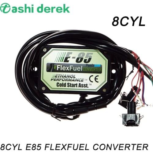 8cyl Ethanol Conversion, Bioethanol Converter E85,fuel Injection Connector E-85 Fuel System Kit Cold Start Flex Fuel Connector