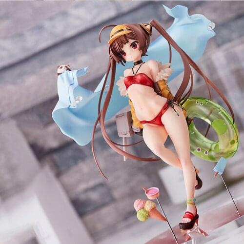 Azur Lane Mimeyoi Swimsuit in-game character Model Ornament Collectibles Model Toys Japan Anime Figures Toys Anime toys gift