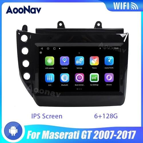 2 Din 128G Car Radio For Maserati GT 2007-2017 Android 10 Car Autoradio GPS Navigation Multimedia Player Head Unit