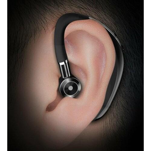 Business Single Hook Wireless Bluetooth-compatible Headset Stereo Sports Headset Microphone With R1B1