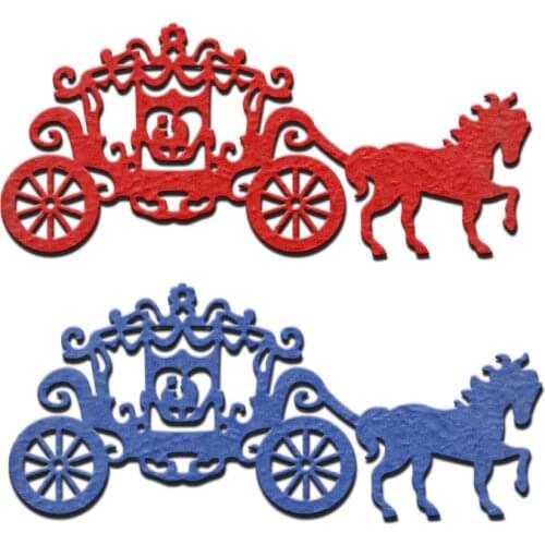 New horse,car Wooden Die Scrapbooking C2724 Cutting Dies Multiple Sizes