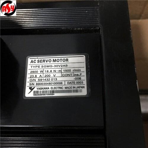 Used Tested Working SGMG-30V2AB AC Servo Motor