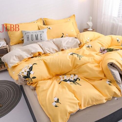 2020 New spring Bedding set Orange Cactus duvet cover set BIg Ben flat sheet Pisa tower jogo de cama bed linen heart duvet cover