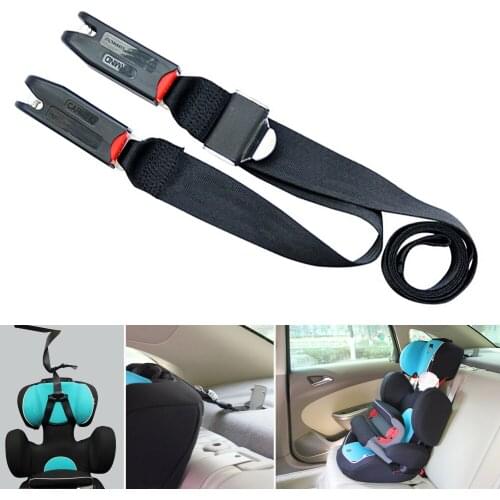 2021 New Car Child Safety Seat Isofix/Latch Soft Interface Connecting Belt Fixing Band Auto Accessories More Stable Durable