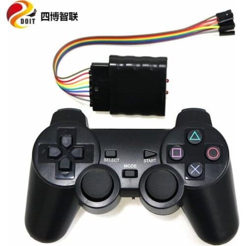 SZDOIT Robot Servo Controller PS2 Wireless Remote Control Handle For 32-channel Servo Control Board DIY Education Competition