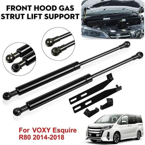 2X Car Front Engine Cover Bonnet Hood Shock Lift Struts Bar for Toyota VOXY Esquire R80 2014 - 2018