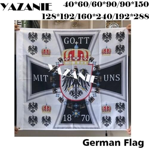 YAZANIE Any Size German Royal Standard of the Crown Prince of Prussia 1871–1892 Flags and Banners Germany Prussia Flags