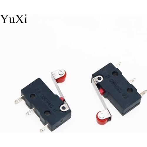 YuXi Hot Selling Small Pulley Switch KW11-3Z Contact Switch 3 Terminals 5A 250VAV Micro Switches