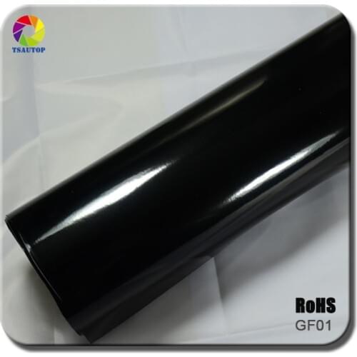 Factory Price (1.52x30M)60''X1181'' air free bubbles 10colors glossy vinyl car wrap vinyl film