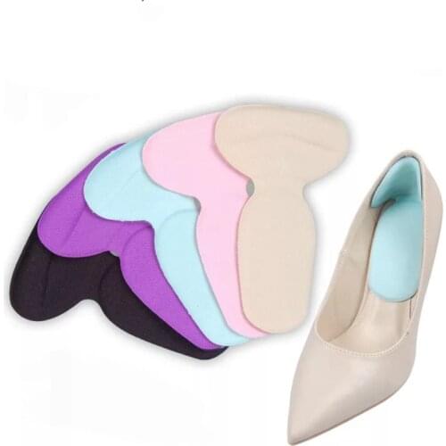 1Pair T-Shape High Heel Grips Liner Arch Support Orthotic Shoes Insert Insoles Foot Heel Protector Cushion Pads for Women