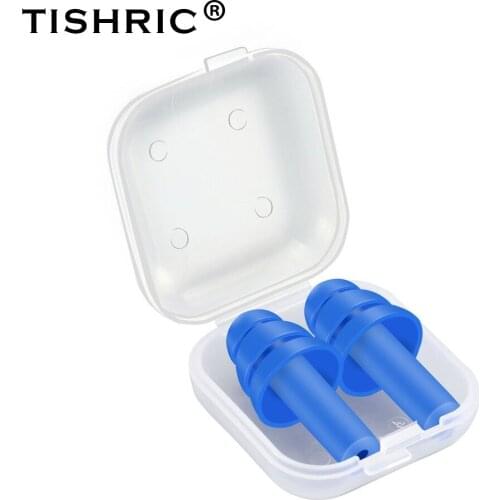 10Pairs Silicone Ear Plugs Waterproof Noise Reduction Sound Insulation Tapered Earplugs Ear Protection