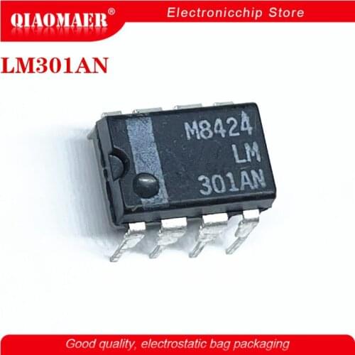 10PCS/lot LM301AN LM301N LM301 DIP8Integrated circuit
