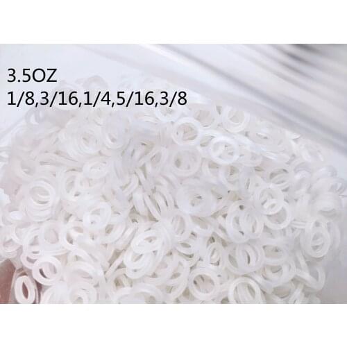 3.5OZ Dental Orthodontic Clear Rubber Elastic Ties 5000pcs/Pack Good Quality