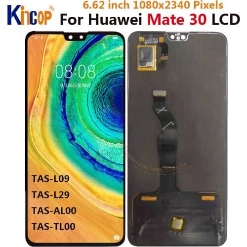 6.62'' For Huawei Mate 30 LCD Display Digitizer Assembly Touch Display Replacement for Huawei Mate 30 Display TAS-L09 ,TAS-L29 l