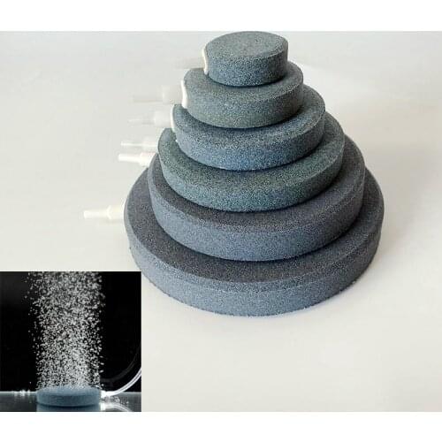 40/60/80/100mm Bubble Stone Aerator for Aquarium Fish Aerator Bubble Diffuser Air Pump Accessories for Hydroponics