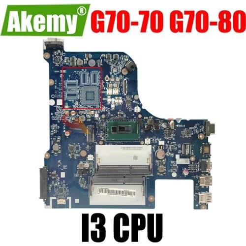 AILG1 NM-A331 For Lenovo IdeaPad G70-70 G70-80 Z70-80 notebook motherboard with CPU I3-5005U/5010U DDR3 100% fully tested