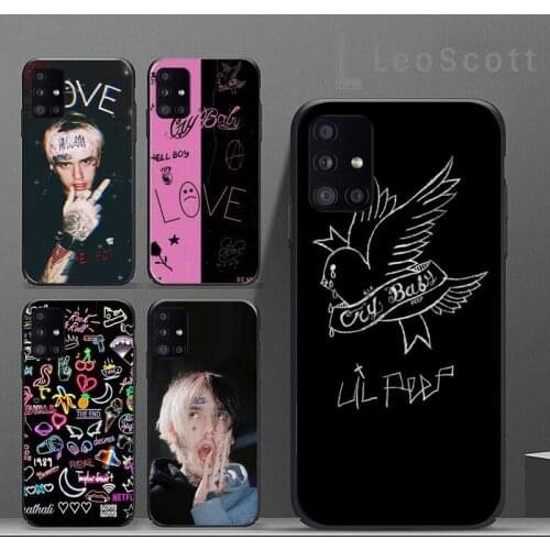 Lil peep Hellboy Love album black Phone Case For Samsung galaxy S 7 8 9 10 20 edge A 6 10 20 30 50 51 70 note 10 plus