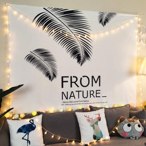 Background Cloth Ins Wind Hanging Cloth Dormitory Wall Decoration Cloth Room Bedroom Tapestry Background Wall Bedside Cloth