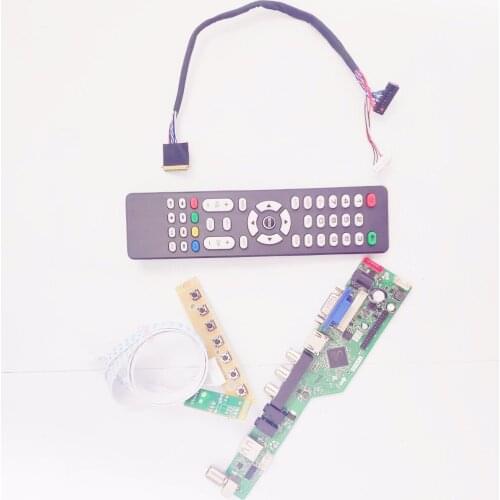For LP156WD1-TLA1/TLA2 WLED LVDS 40Pin 1600*900 TV53 controller drive 15.6" HDMI-Compatible VGA USB AV RF