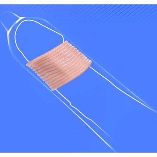 Cock Ring Sex Toys For Men 1 Pair Male Chastity Device Delay Ejaculation Penis Ring Adult Sex Products Two Sizes Screw Shape