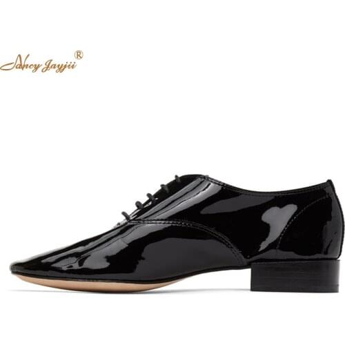 NANCYJAYJII Women's Oxfords
