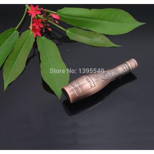 New 2pc 64mm Antique Copper Zinc Alloy Cool Furniture Hardware Wine Cabinet Drawer Cupboard Closet Knob Bottle Handles Bar Pulls