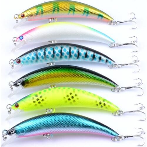 2020 New Minnow Fishing Lure Wobbler 3d Eyes Perch Moon Making Carp Floating Jerkbait Japan Bait Fishing Hard Bait Lures Minnow