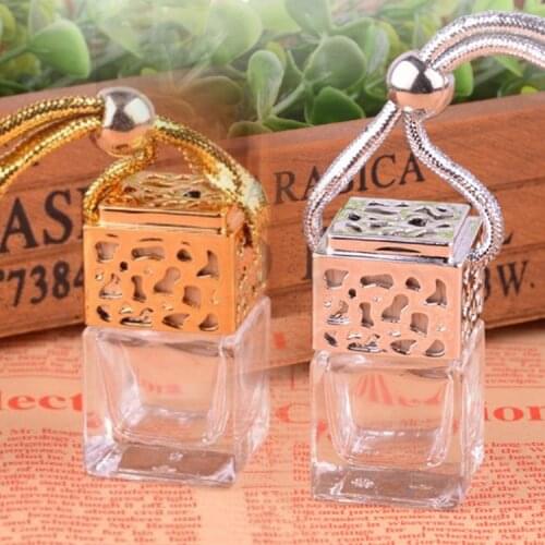 New pattern high-grade automobile empty bottle Pendant Automobile glass perfume bottle Interior decoration