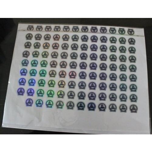 Customized Manufacture printing custom self adhesive die cut stickers