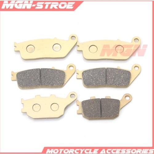 Motorcycle Front Rear Brake Pads for CB600 2000-2006 CBR600 1995-1998 CBF600 2004-2011 CBF1000 2006-2011