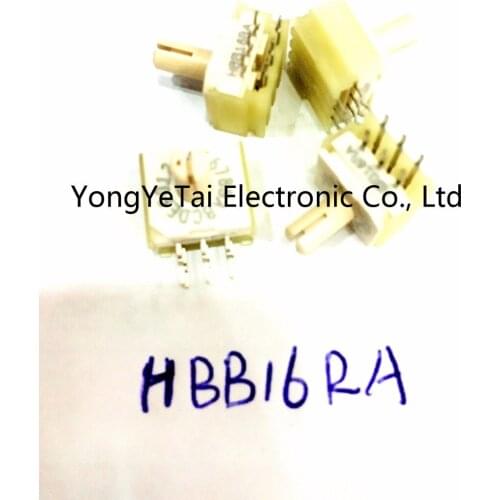 Encoder switch 16 bit / 0-F rotary DIP switch with handle 3: 3 positive code HBB16RA free shippping