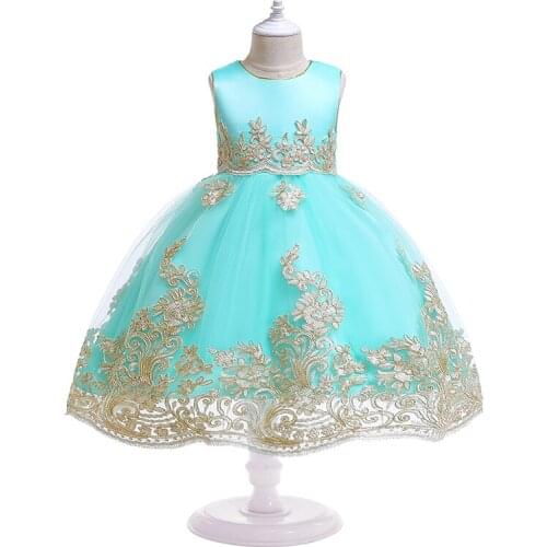 Halloween Girl Princess Party Dress Children’s Summer Customes Clothing Baby Child Wedding Ball Gown Dresses For 3-8Y Kids