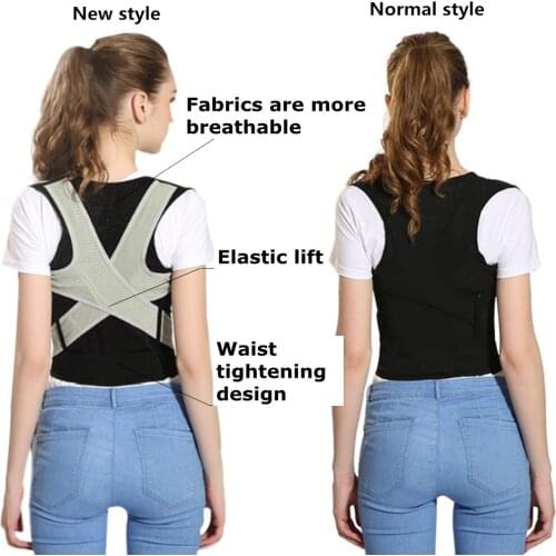 Adjustable Magnetic Posture Corrector Back Support Shoulder Lumbar Brace Support Corset Back Belt For Men Women Dropshipping